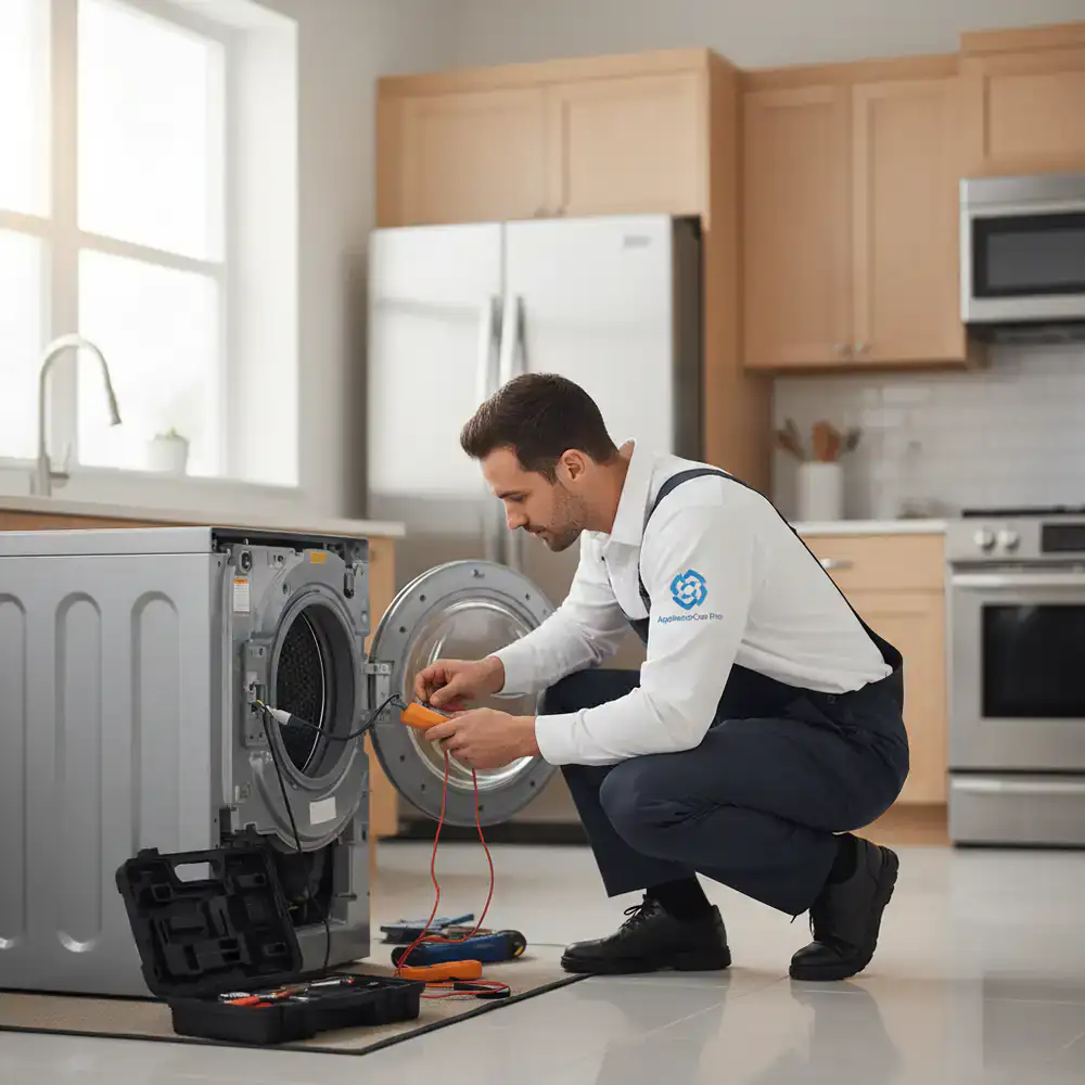 Technicus van ApplianceCare Pro aan het werk